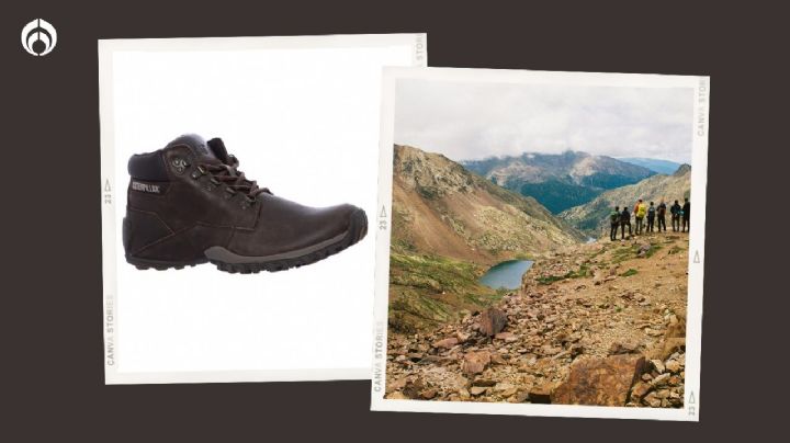 Liverpool remata a mitad de precio botas Caterpillar todo terreno, ideales para montaña y ciudad