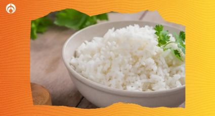 El truco fácil para preparar arroz blanco y que no quede batido ni apelmazado