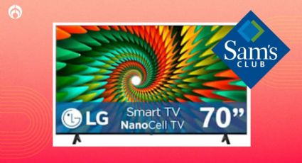 Quedan pocas horas para comprar la pantalla LG de 70 pulgadas 4K que Sam’s Club remata