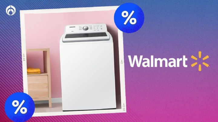 Walmart deja a precio de outlet la lavadora Samsung que ahorra agua y no maltrata la ropa