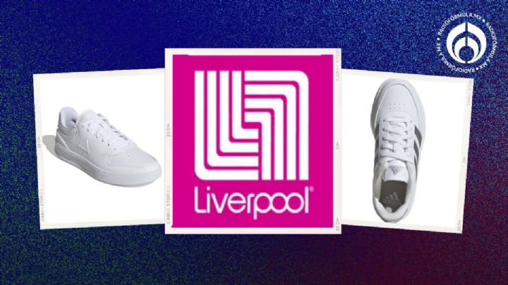 Liverpool: 6 tenis blancos Adidas que combinan con todo y están en remate