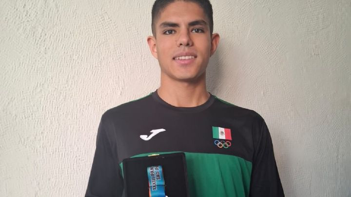 Samuel Novella de 19 años gana plata en Panamericano de Karate y enorgullece a México