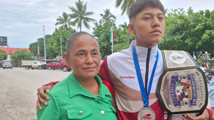 Madre lucha por financiar viaje de su hijo boxeador a torneo internacional en España