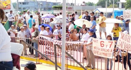 Sufre 'Agua Dulce' inundaciones todos los años; solicitan la intervención de AMLO y Sheinbaum