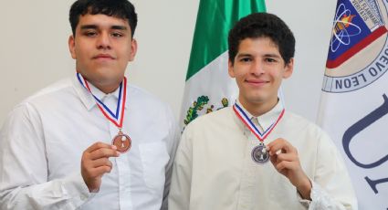 Conquistan estudiantes de la UANL plata y bronce en Olimpiada de Biología