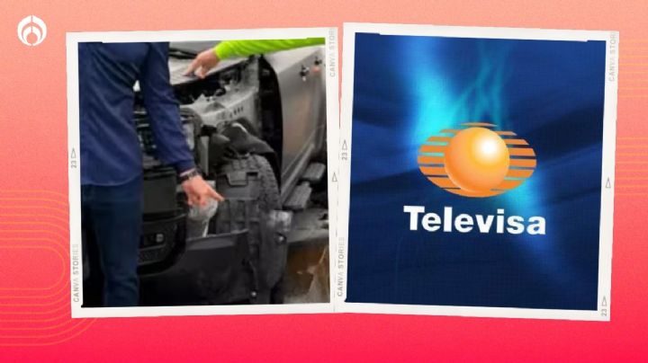 Famoso actor de Televisa sufre accidente automovilístico; el vehículo quedó destrozado