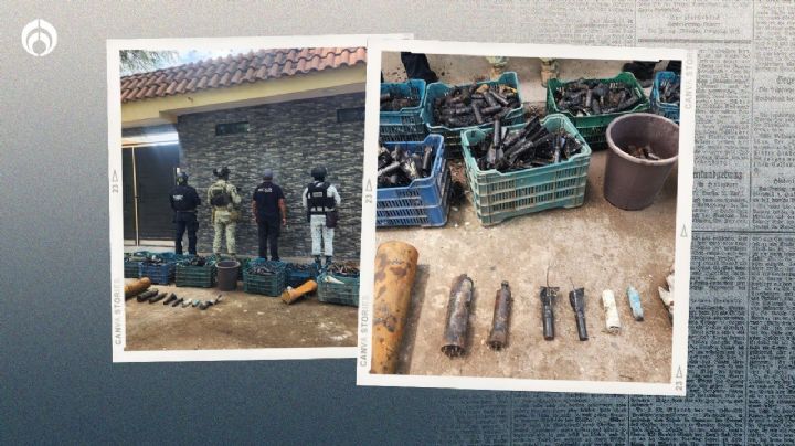 Encuentran 'narcofábrica' de explosivos en Tierra Caliente de aliados del CJNG