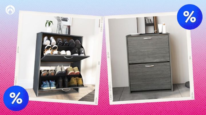 La elegante y bonita zapatera para 12 pares que Suburbia tiene en rebaja ¡tendrás todo organizado!