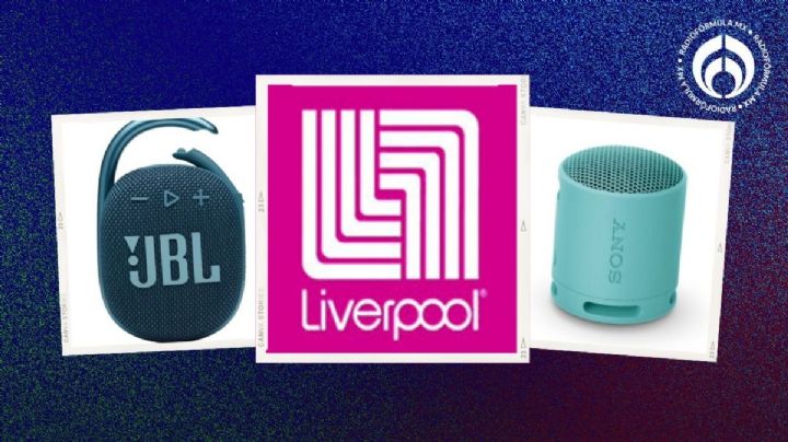 Liverpool tiene estas bocinas súper potentes ideales para fiestas por menos de 1,500 pesos