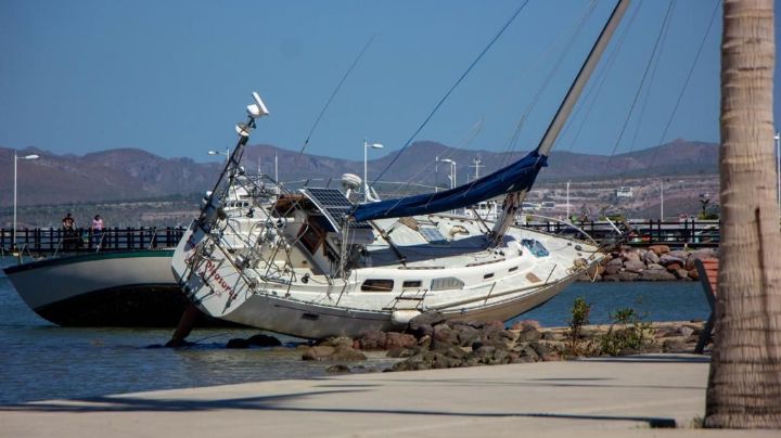 Bahía de La Paz es un 'cementerio de barcos' tras un año del huracán Norma