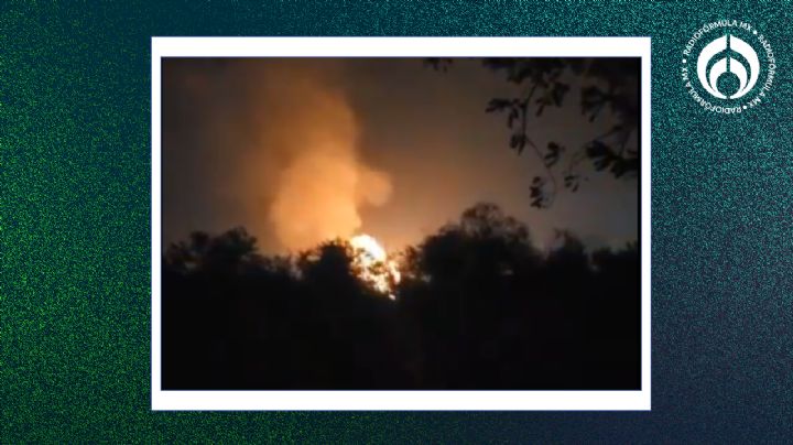 (VIDEO) Explota ducto de Pemex en Tamaulipas; no se reportan heridos