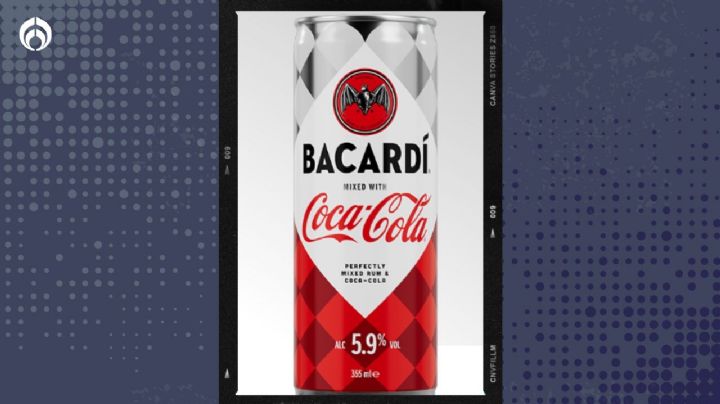 ¿Y esta rosa? Coca-Cola y Bacardí lanzarán un coctel premezclado... ¿cuándo llega a México?