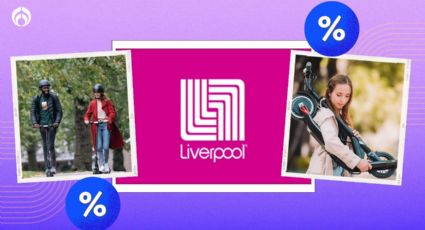 Los scooters eléctricos con más del 50% de descuento en Liverpool para tus trayectos diarios