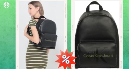 A días de la Venta Nocturna de Liverpool: Mochila Calvin Klein de alta gama con 50% de descuento