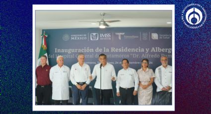 Américo Villarreal inaugura albergue y residencia en el hospital de Matamoros