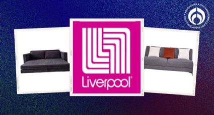 Previo a la Venta Nocturna: Liverpool remata al 60% estos sofás cama; hay varios colores y tamaños