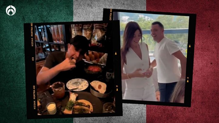 Xavi, hermano, ya eres mexicano: el exBarcelona disfruta de tacos y mariachis en Monterrey (VIDEOS)