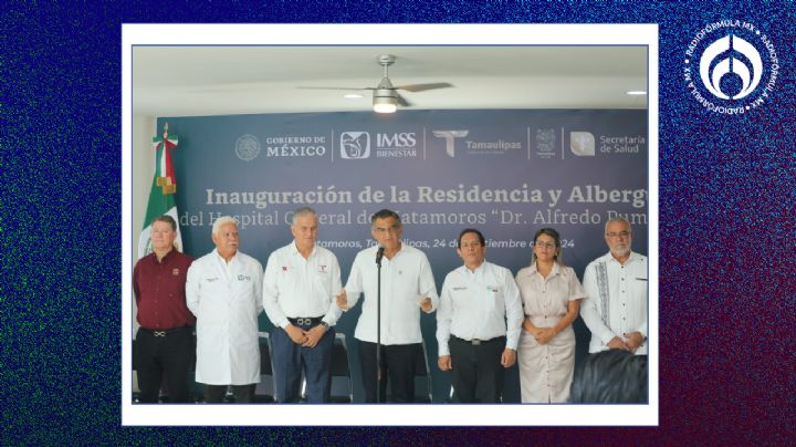 Américo Villarreal inaugura albergue y residencia en el hospital de Matamoros