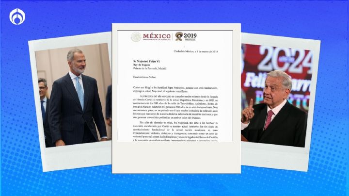 Esta es la carta que AMLO mandó al Rey de España... y sigue ‘sacando chispas'