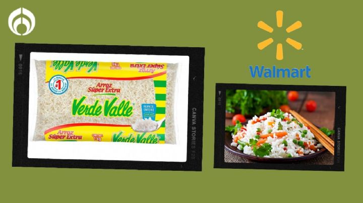 Walmart tiene baratísimo el kilo de arroz Verde Valle ¡para preparar muchas recetas!