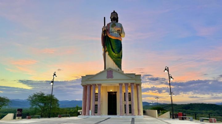 Parque Mirador Badiraguato con su monumental San Judas celebra su primer aniversario 