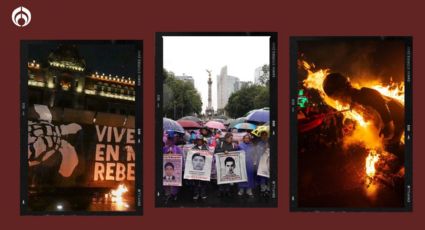 10 años de Ayotzinapa: así fue la histórica marcha para conmemorar a los 43