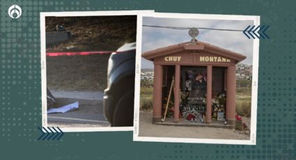 Dejan restos humanos frente al altar del cantante Chuy Montana en Tijuana