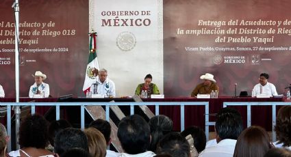 Entrega AMLO 392 hectáreas a tribu Yaqui de Vicam, Sonora; 'la transformación continua', dice