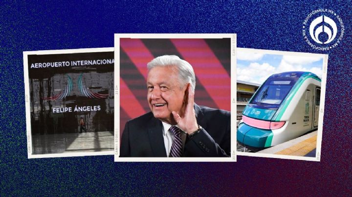 No sólo el AIFA y el Tren Maya: estos aeropuertos, trenes y obras hizo AMLO