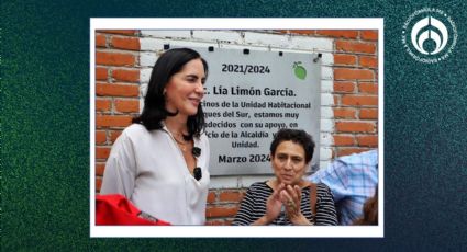 Destacan labor de Lía Limón con placa de reconocimiento en Álvaro Obregón