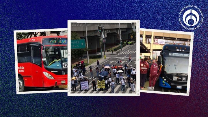 Reforma Judicial: estas líneas de Metrobús y Trolebús suspenden servicio por protestas