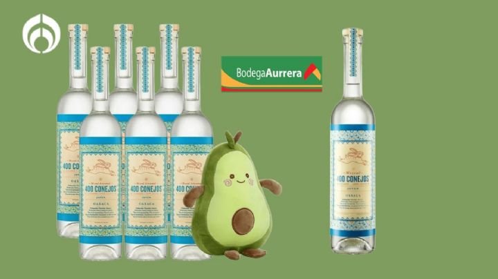 Bodega Aurrera remata este pack de mezcal 400 Conejos, más peluche de regalo