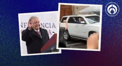 (VIDEO) AMLO se va de Palacio Nacional: así salió de la que fue su casa en el sexenio