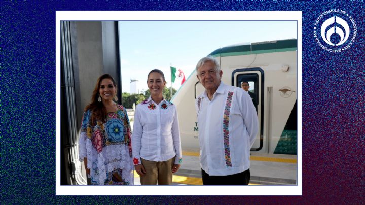 Sheinbaum y AMLO celebran el avance histórico del Tren Maya en su última gira presidencial