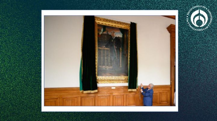 ‘Inmortalizan’ a AMLO: así es su retrato oficial que quedará en Palacio Nacional (FOTO)