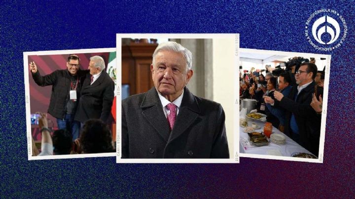 Lágrimas, tamales y hasta rifa: así fue la despedida de AMLO en la mañanera