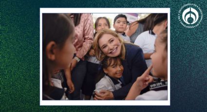 Campaña por la educación: Maru Campos entrega mochilas, zapatos y útiles escolares