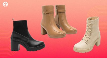 Ofertas Flexi: botas de piel con plataforma en remate para lucir elegante en las Fiestas Patrias