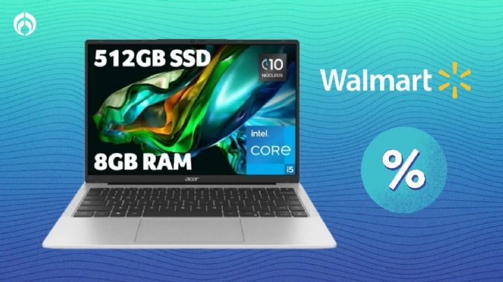 Walmart tiene a precio de outlet la poderosa laptop Acer Aspire por tiempo limitado