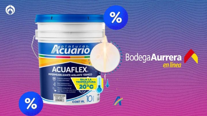 Bodega Aurrera tiene en rebaja el mejor impermeabilizante para cuidar tu hogar, según Profeco