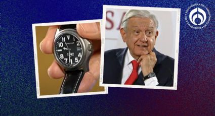 El reloj ¿machuchón? de AMLO: desmiente que cueste 120 mil pesos... y así lo presume (VIDEOS)