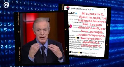 ¡Hackean cuenta de X de José Ramón Fernández! El periodista acusa que no ha recibido ayuda