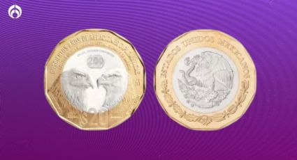 Características de la preciosa moneda conmemorativa de 20 pesos que se vende en 650 mil pesos