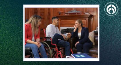 Maru Campos recibe a personas con discapacidad; reconoce sus batallas cotidianas