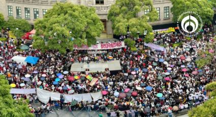 Miles de jóvenes ‘abarrotan’ la Suprema Corte: ‘¡Poder Judicial por voto popular!’, claman