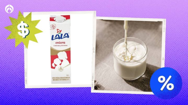 Esta leche entera es 'hermana' de la marca Lala, pero tiene menos grasa y es más barata