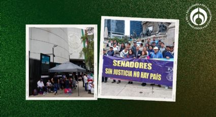 Reforma Judicial: ciudadanos protestan a horas de que se discuta en comisiones del Senado