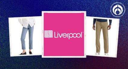 Liverpool vende a mitad de precio estos pantalones Dockers para hombre y mujer