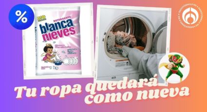 Bodega Aurrera tiene súper promo de jabón Blanca Nieves; es mejor que Persil, según Profeco