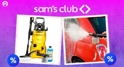 Sam's Club rebaja potente hidrolavadora Karcher de alta presión; incluye kit para limpiar el auto